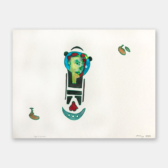 watercolor painting by artist Mark McKinney