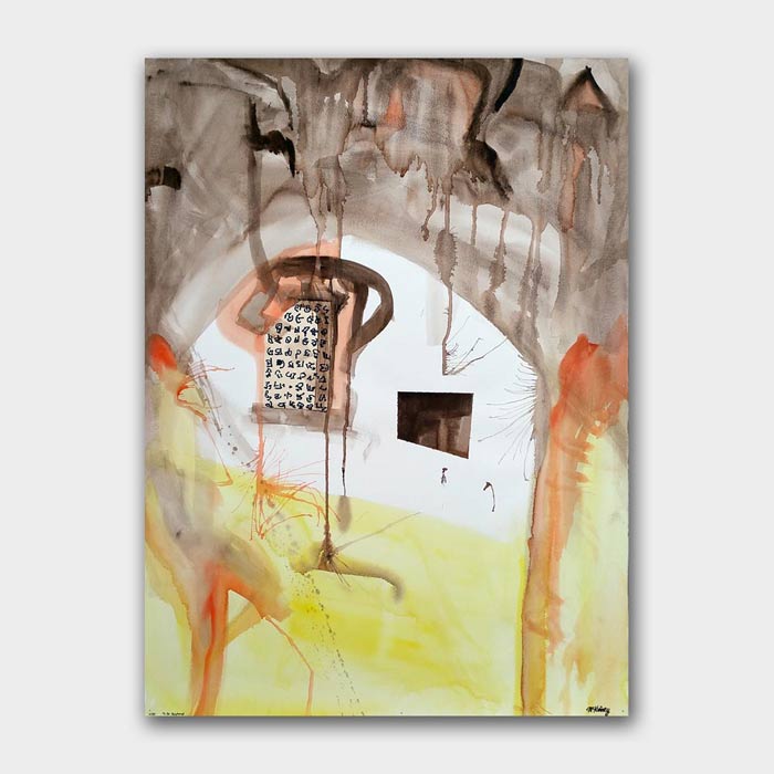 original watercolor painting by artist Mark McKinney