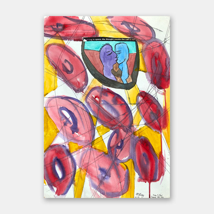 watercolor painting by Mark McKinney