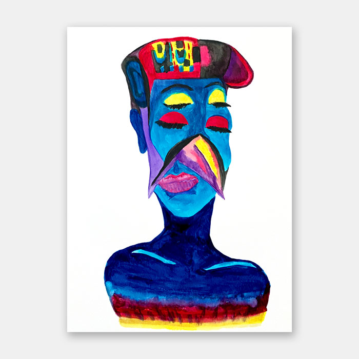 watercolor painting by artist Mark McKinney