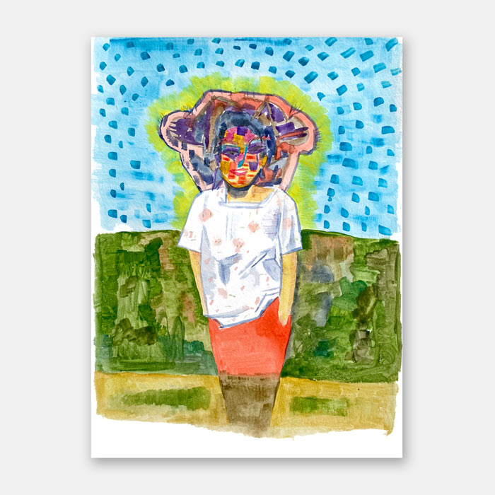 watercolor painting by Mark McKinney