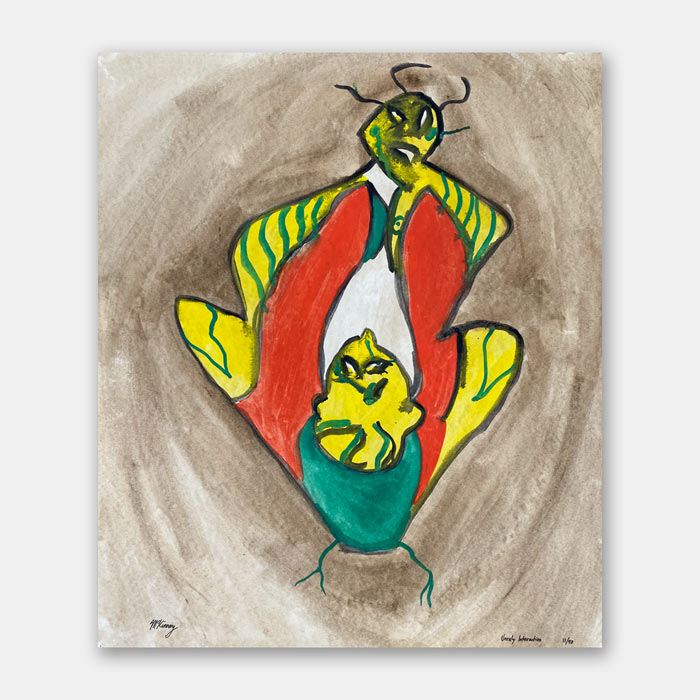 watercolor painting by Mark McKinney