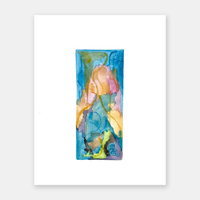 watercolor painting by Mark McKinney