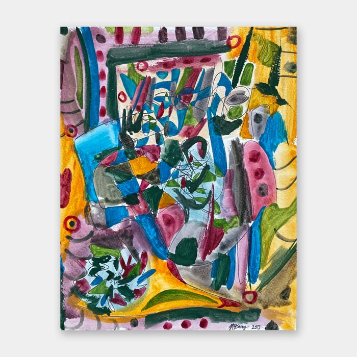 watercolor painting by artist Mark McKinney