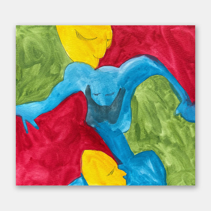 watercolor painting by Mark McKinney