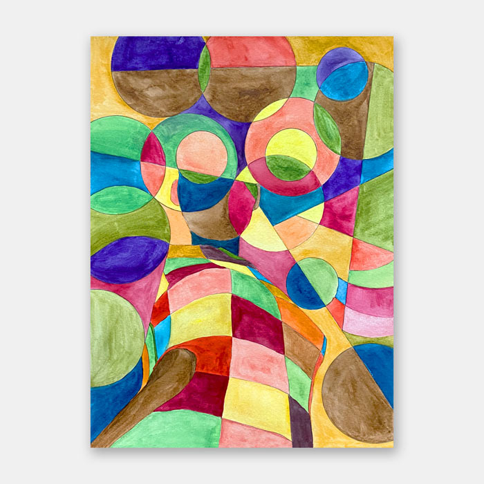 watercolor painting by artist Mark McKinney