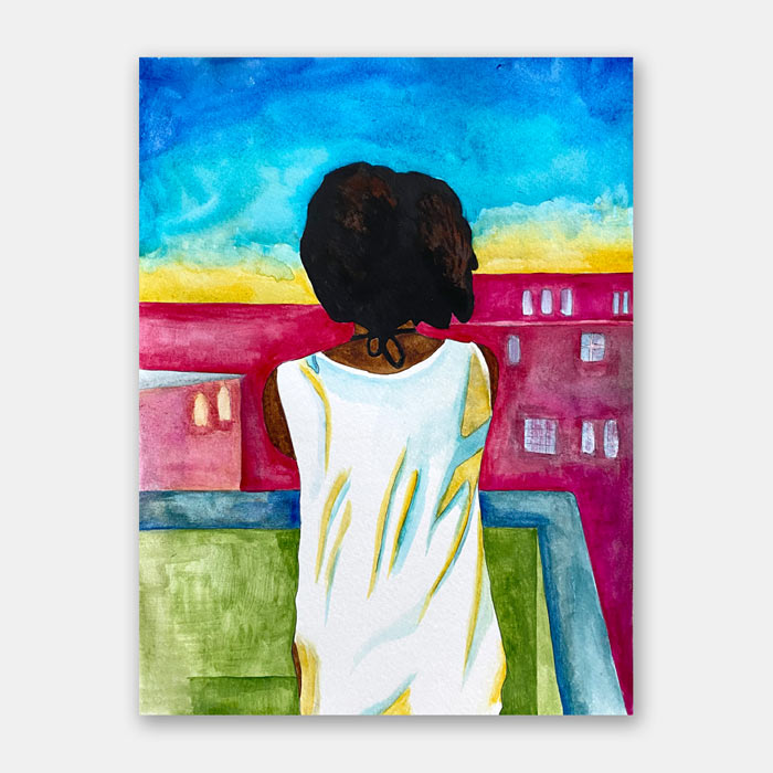 watercolor painting by artist Mark McKinney