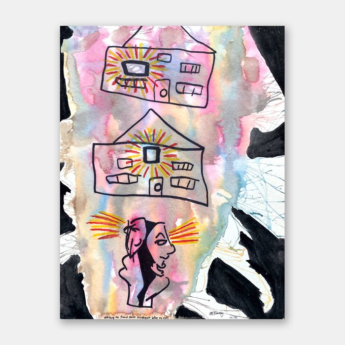 original watercolor painting by artist Mark McKinney