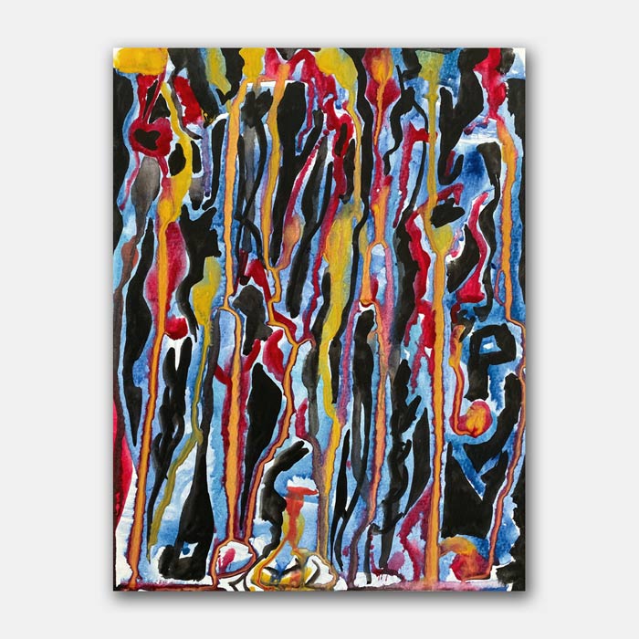 watercolor painting by artist Mark McKinney