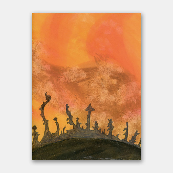 watercolor painting by artist Mark McKinney