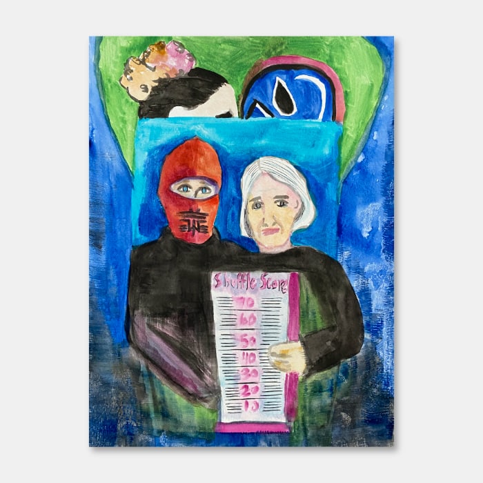 watercolor painting by artist Mark McKinney