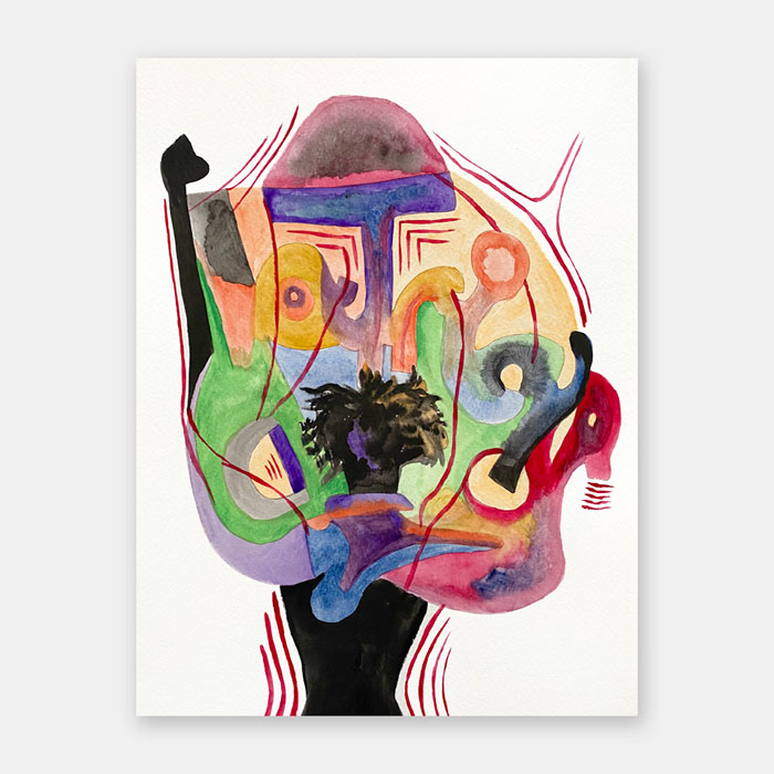 original watercolor painting by artist Mark McKinney