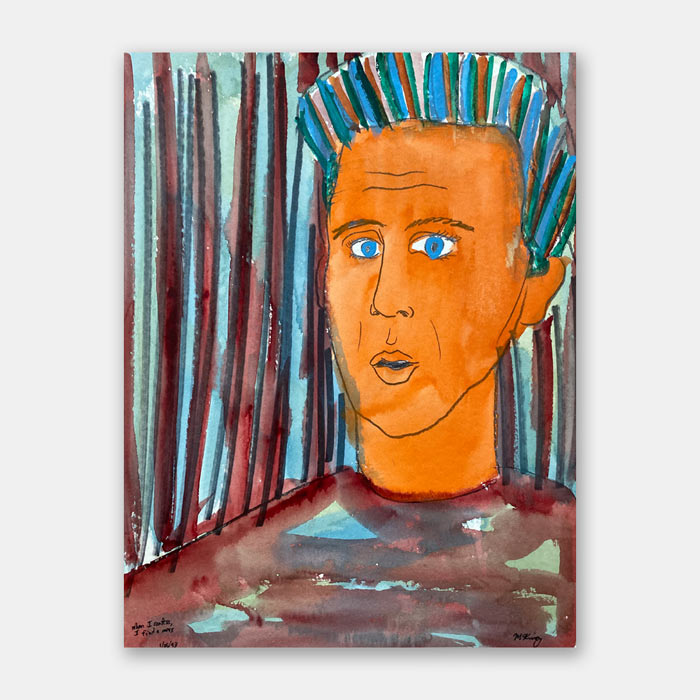 watercolor painting by Mark McKinney