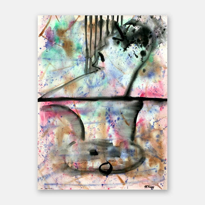 original watercolor painting by artist Mark McKinney