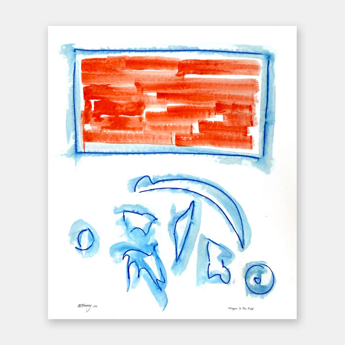 watercolor painting by Mark McKinney