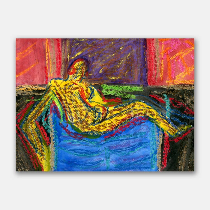 original watercolor painting by artist Mark McKinney