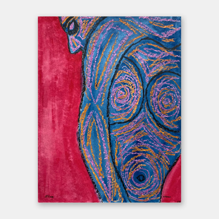 watercolor painting by artist Mark McKinney