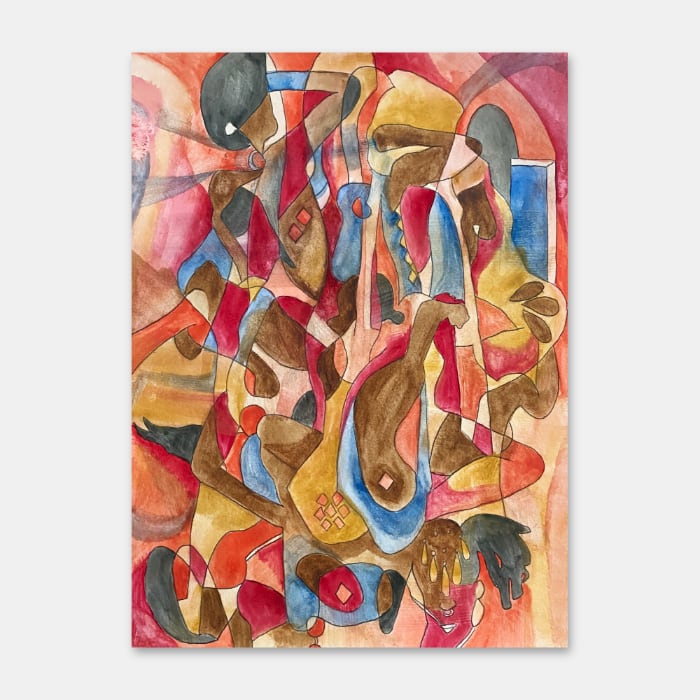 watercolor painting by artist Mark McKinney