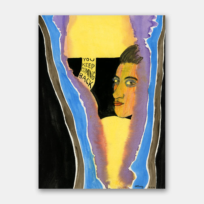 watercolor painting by artist Mark McKinney